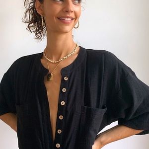 Free People Current Obsession Jumpsuit